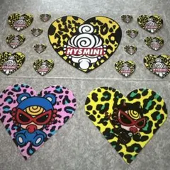 HYS MINI ヒョウ柄ハート型カプラシールセット！新品！
