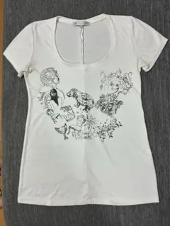 PRIVATE LABEL グラフィックプリント 白Tシャツ半袖のサムネイル