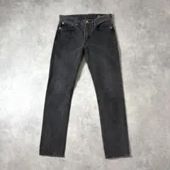 【美品】orslow ブラックデニム L107 Sサイズ