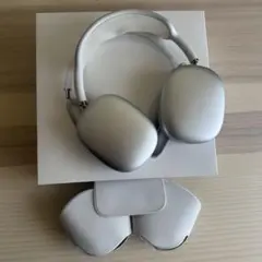 AirPods Max シルバー 刻印入り - メルカリ