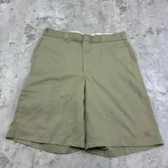 Dickies　Loose Fit　ワークショーツ　W39　カーキ　古着のサムネイル