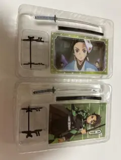 鬼滅の刃日輪刀コレクション　竈門炭治郎2種