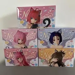 未開封】とらぶるダークネス にゃーるずこれくしょん 黒咲&モモ 12点
