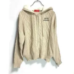 【美品】repipi armario ベージュ パーカー フリース ジャケット