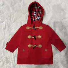 ミキハウス　ダッフルコート　赤色　90cm