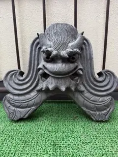 バリ島 木製彫刻 バロン 壁掛け アジアンインテリア - メルカリ