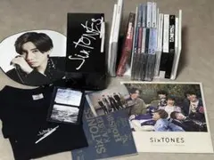 SixTONES 慣性の法則グッズ、CD10枚、Blu-ray4setまとめ売り