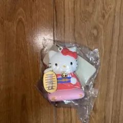 ハローキティ 和風マスコットキーホルダー