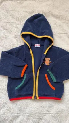 ミキハウス フリースパーカー 90