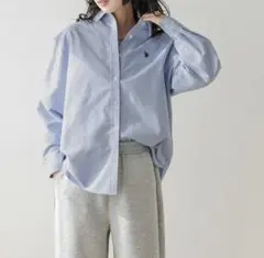 U.S. POLO ASSN. 長袖シャツ ブルーのサムネイル
