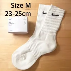 ＊新品1足＊NIKE 23-25cm ナイキ 靴下 エブリデイ クルーソックスのサムネイル