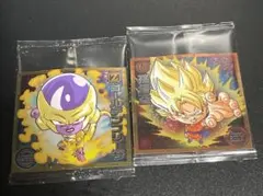 ドラゴンボール超戦士シールウエハース　孫悟空　ゴールデンフリーザ