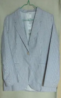 ストライプ シングルブレザー XSサイズ