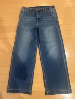 ワイドデニム　レディース