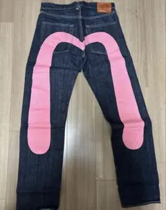EVISU エビス エヴィス 2000 No,2 W32×35ピンク 美品