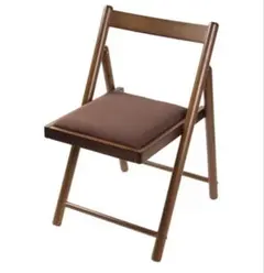 木製チェア(リューク ダークブラウン)