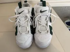 NIKE エア モア アップテンポ ホワイト グリーンのサムネイル
