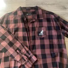 カンゴール KANGOL シャツ　チェック柄