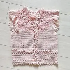 FURFUR チュールヤーンクロシェトップス ニット カーディガン ボレロ