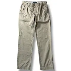 90s ラルフローレン ETHAN ワイド ポロチノ W34 ツータック 古着