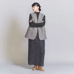BEAUTY&YOUTH フリンジ キャミワンピース　S