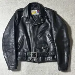 SCHOTTシングルライダースジャケット36 Schott N.Y.C（ショット） 革ジャン ライダース SCHOTT-70S SINGLE