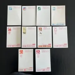 【未使用】年賀はがき ほか各種計210枚