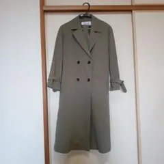 NATURAL BEAUTY BASIC カーキ トレンチコート