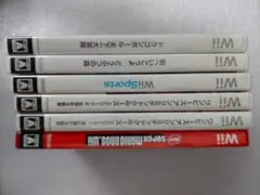 Wii ソフト６本まとめ売り