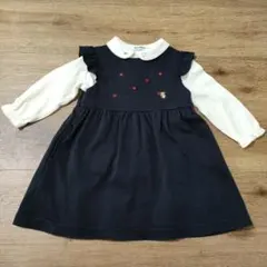 着用回数少なめfamiliar シャツ ワンピース セット