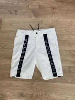 coco 未使用品 ムータマリン muta MARINE メンズ ハーフパンツ 7(XL) 白 ホワイト 2024年春夏 muta MARINE ムータ マリン ショーツ ラッシュハーフパンツ