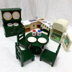 シルバニア　キッチン家具セット