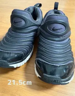 NIKE ダイナモフリースリッポンシューズ 21.5cm ブラック