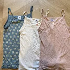 ピチバタール キャミソール 3枚セット 8ans