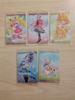 フレッシュプリキュア　ウエハース　5枚セット