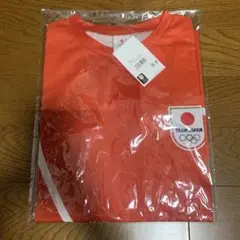 オリンピック日本代表TEAM JAPAN Tシャツ 2024 L Red 新品
