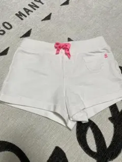 ホワイト ショートパンツ ピンク紐のサムネイル
