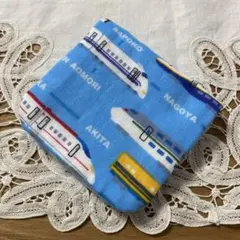 【8枚以上がお得】A354　ガーゼハンカチ　ハンカチ　ハーフサイズ　新幹線