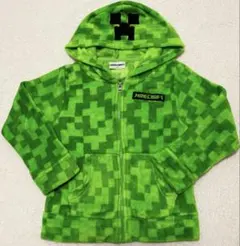 マイクラ パーカー 130cm 冬 あったかパーカー