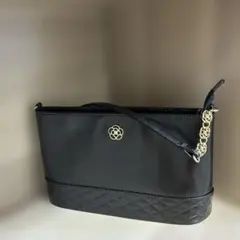 クレイサス CLATHAS ハンドバッグ キルティング ブラック チェーン