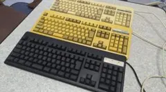 まとめ売り realforce SJ38C0 + 三菱キーボード2台のサムネイル