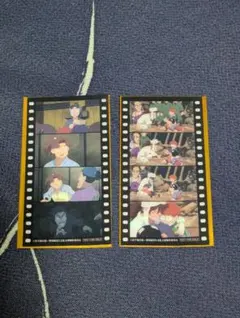 忍たま乱太郎　最強の軍師　入場者プレゼント　コマフィルム風しおり　2点