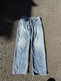 Wrangler ライトブルー ストレートデニム
