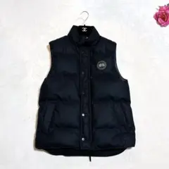 5720【美品】カナダグース☆刺繍ロゴダウンベスト 人気黒 即完売注意 5720【美品】カナダグース☆刺繍ロゴダウンベスト 人気黒 即完売注意