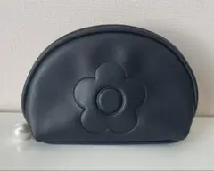 MARY QUANT マリークワント　黒　ポーチ　パール