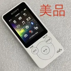 超美品 バッテリ良好】 SONY ウォークマン NW-S14 8GB しろ ③ - メルカリ