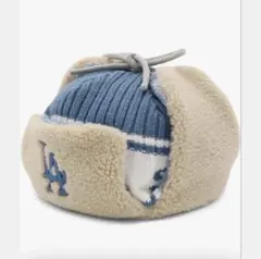 【完売品】NEW ERA ロサンゼルス・ドジャースニットトラッパーのサムネイル