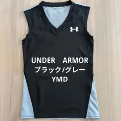 Under Armour アンダーシャツ YMD/JM/M ブラック/グレー