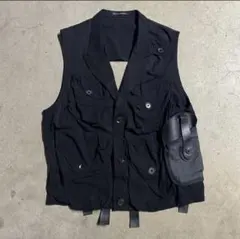 Yohji yamamoto Pour homme ミリタリーフードベスト 2 YOHJI YAMAMOTO ミリタリーフードベスト | HUES 福岡セレクトショップ