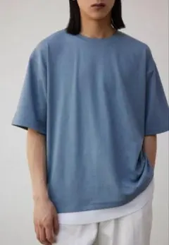 ◆ AZUL by moussy フェイクレイヤード トップス カットソー L